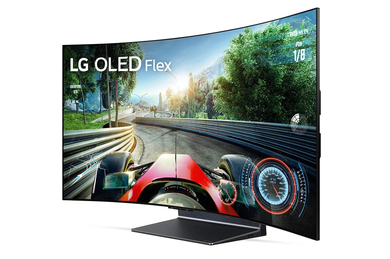 display，curved surface，LG OLED Flex，4K，