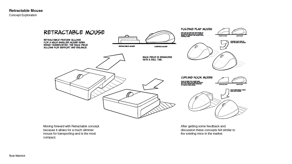 Color Collection，mouse，wireless，Retract，