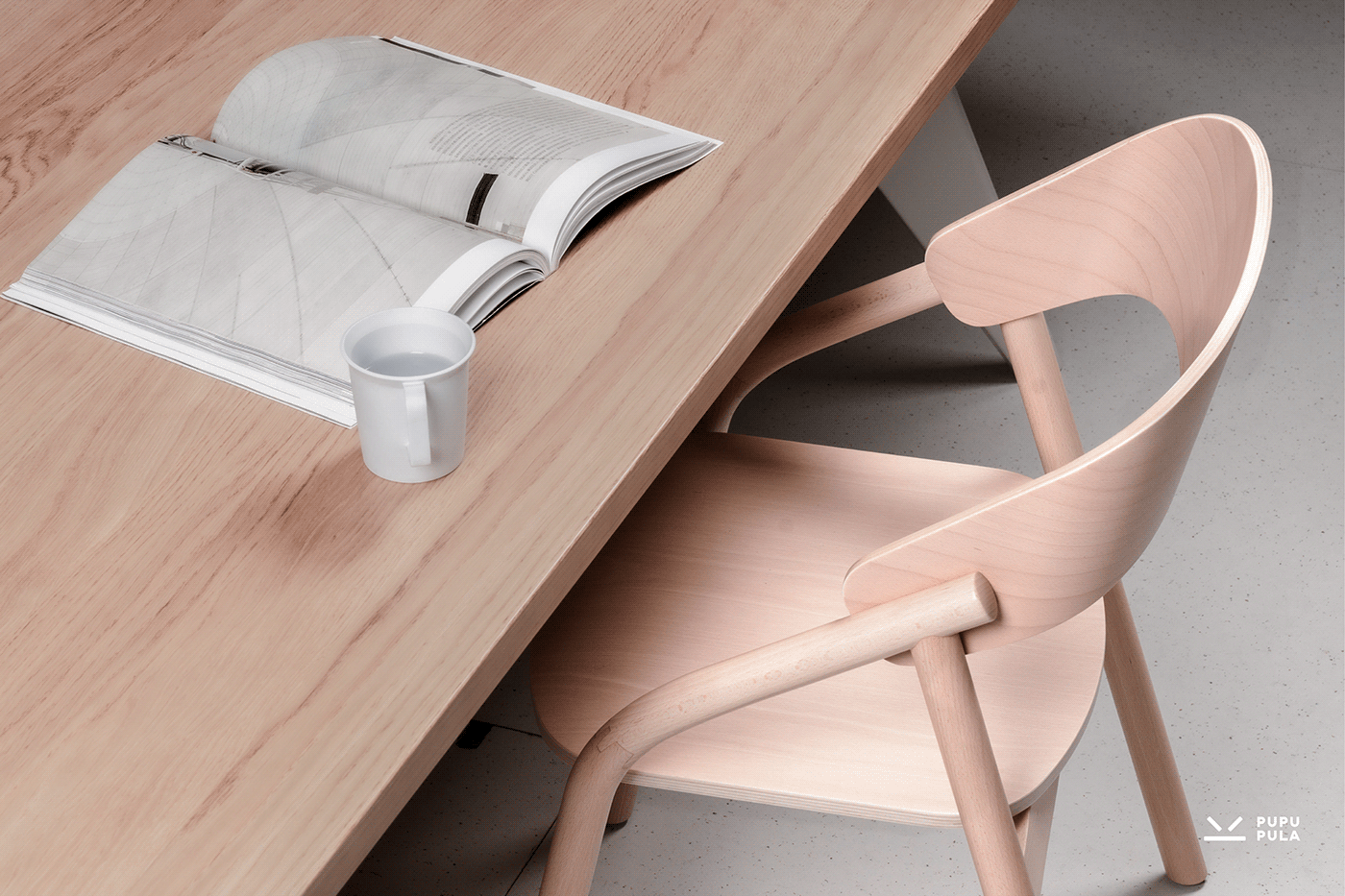 High chair，Children's section，Wooden chair，grace，fluent，