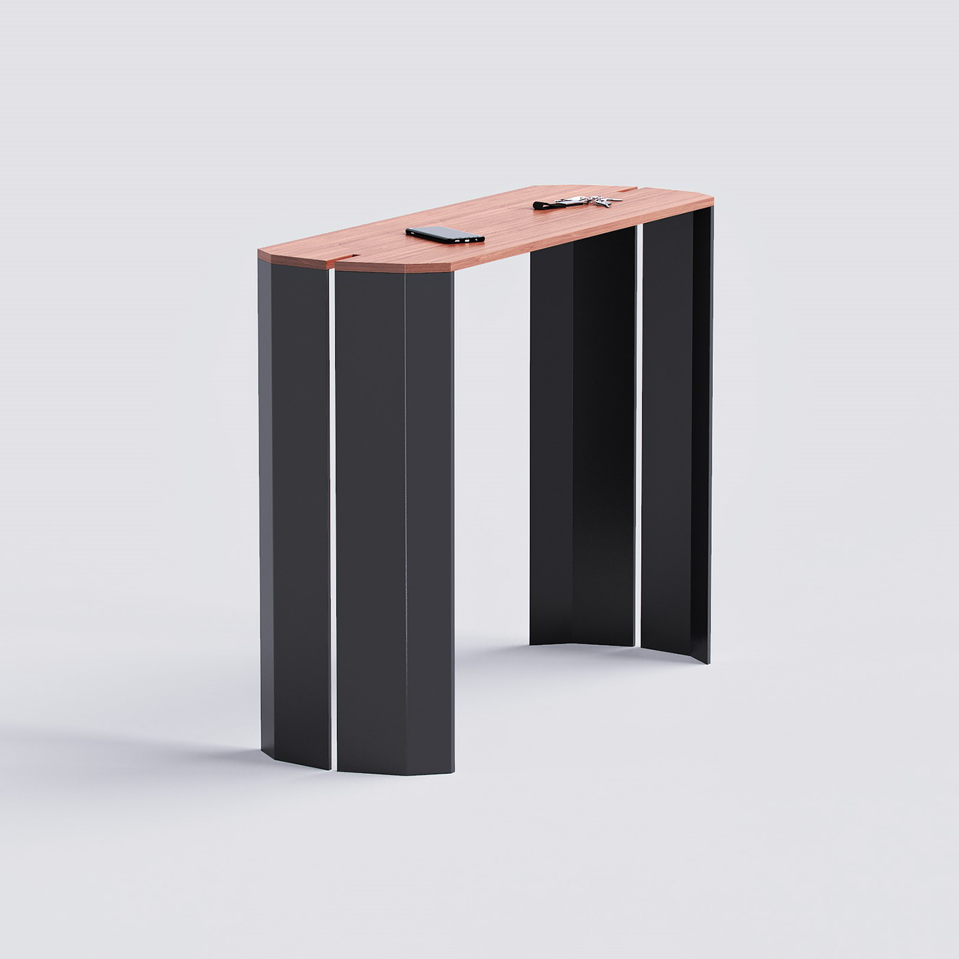 Glimpse，Dining table，Slit，Wooden table，