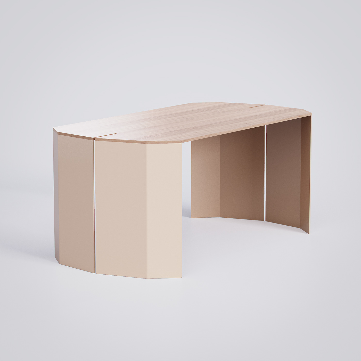 Glimpse，Dining table，Slit，Wooden table，