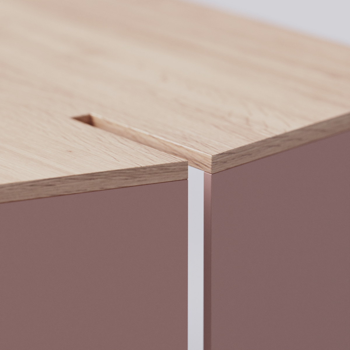 Glimpse，Dining table，Slit，Wooden table，