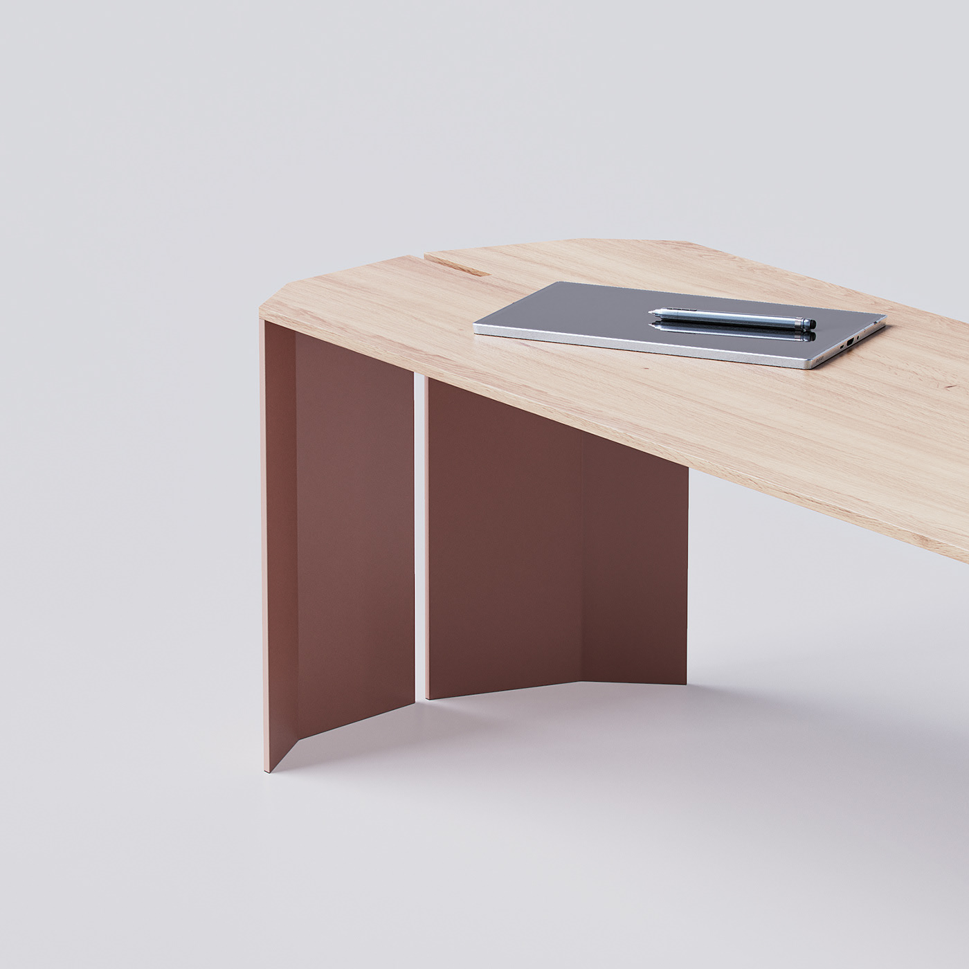 Glimpse，Dining table，Slit，Wooden table，