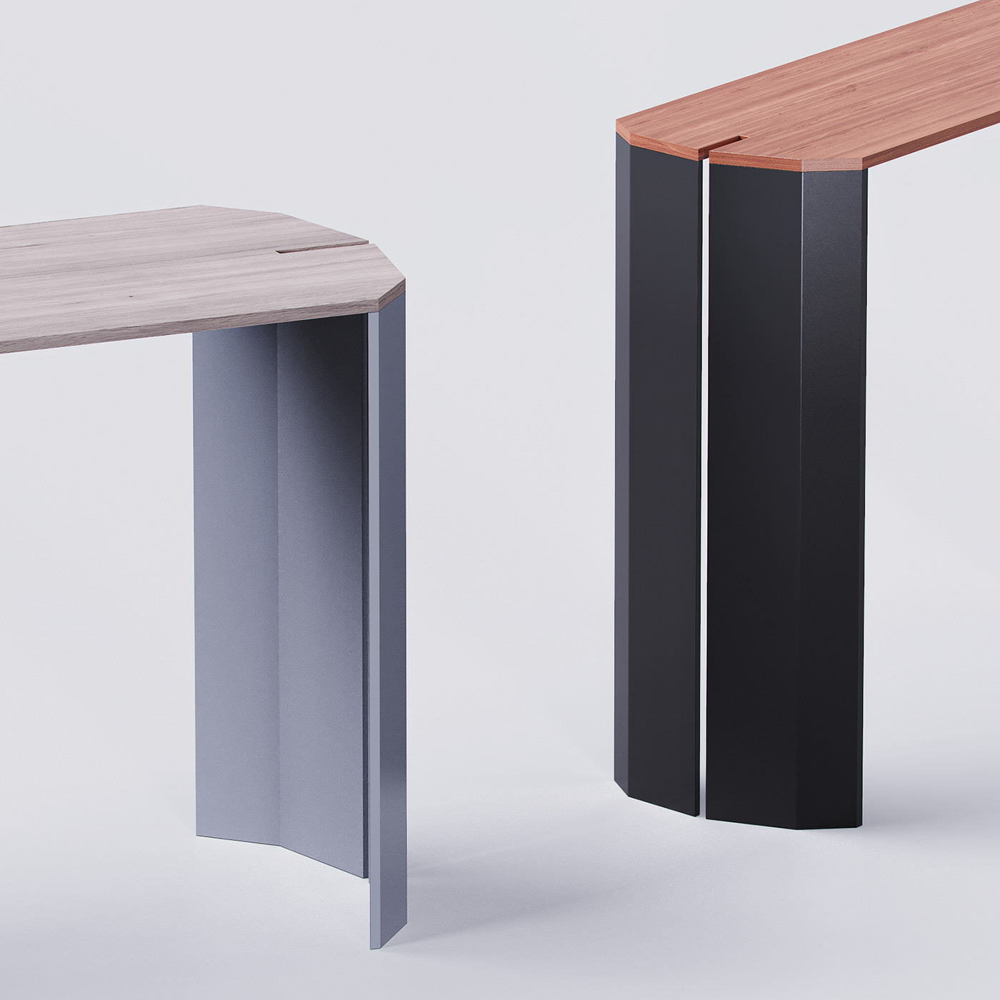 Glimpse，Dining table，Slit，Wooden table，