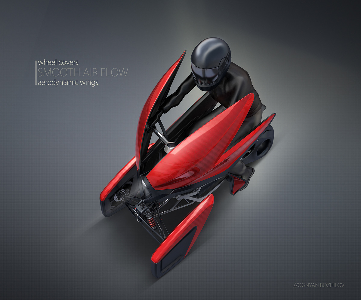 Electric vehicle，Ultralight，Zero emission，small-scale，flexible，tulips，