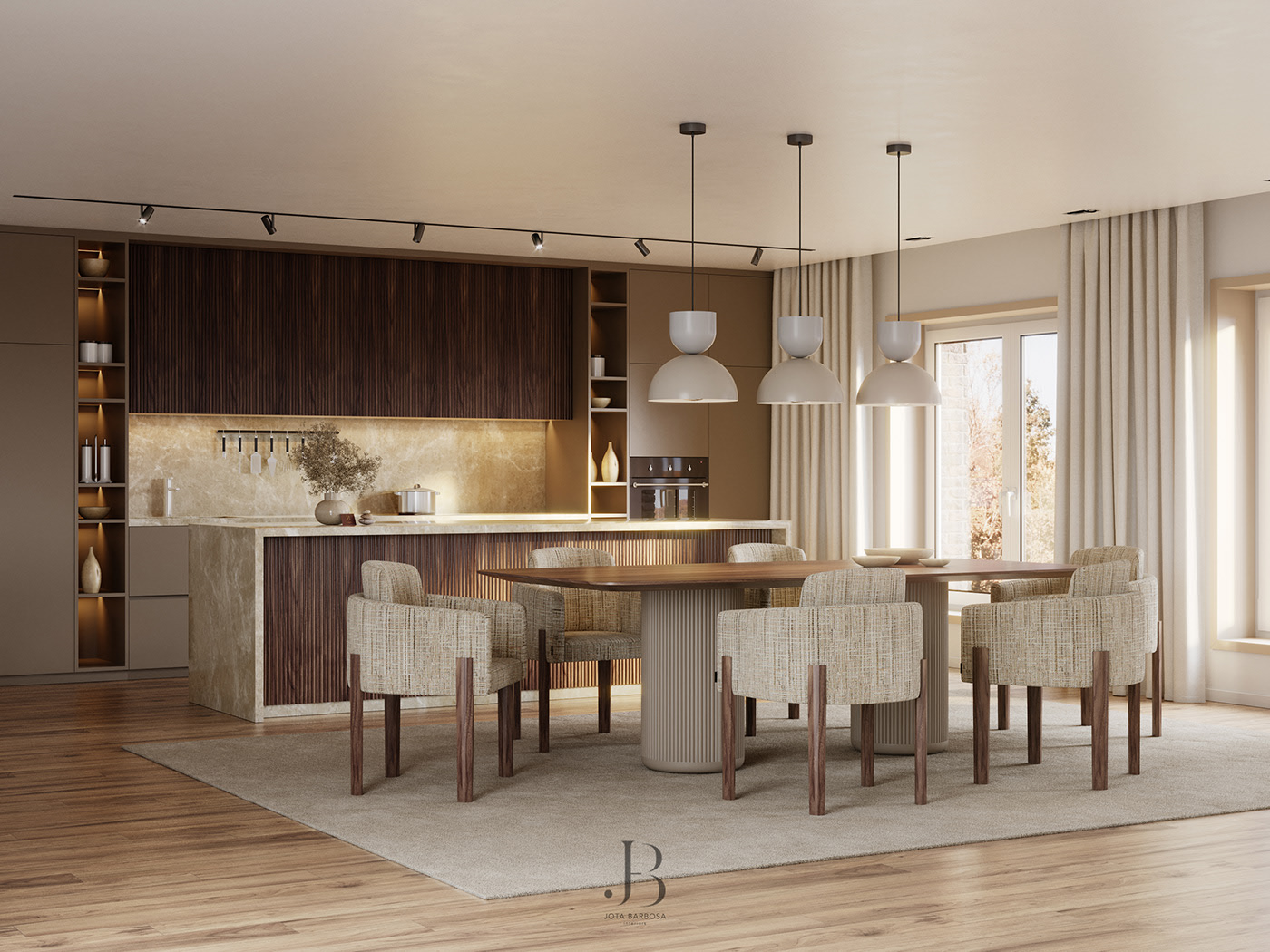 cgi，kitchen，JOTA BARBOSA，Open type，