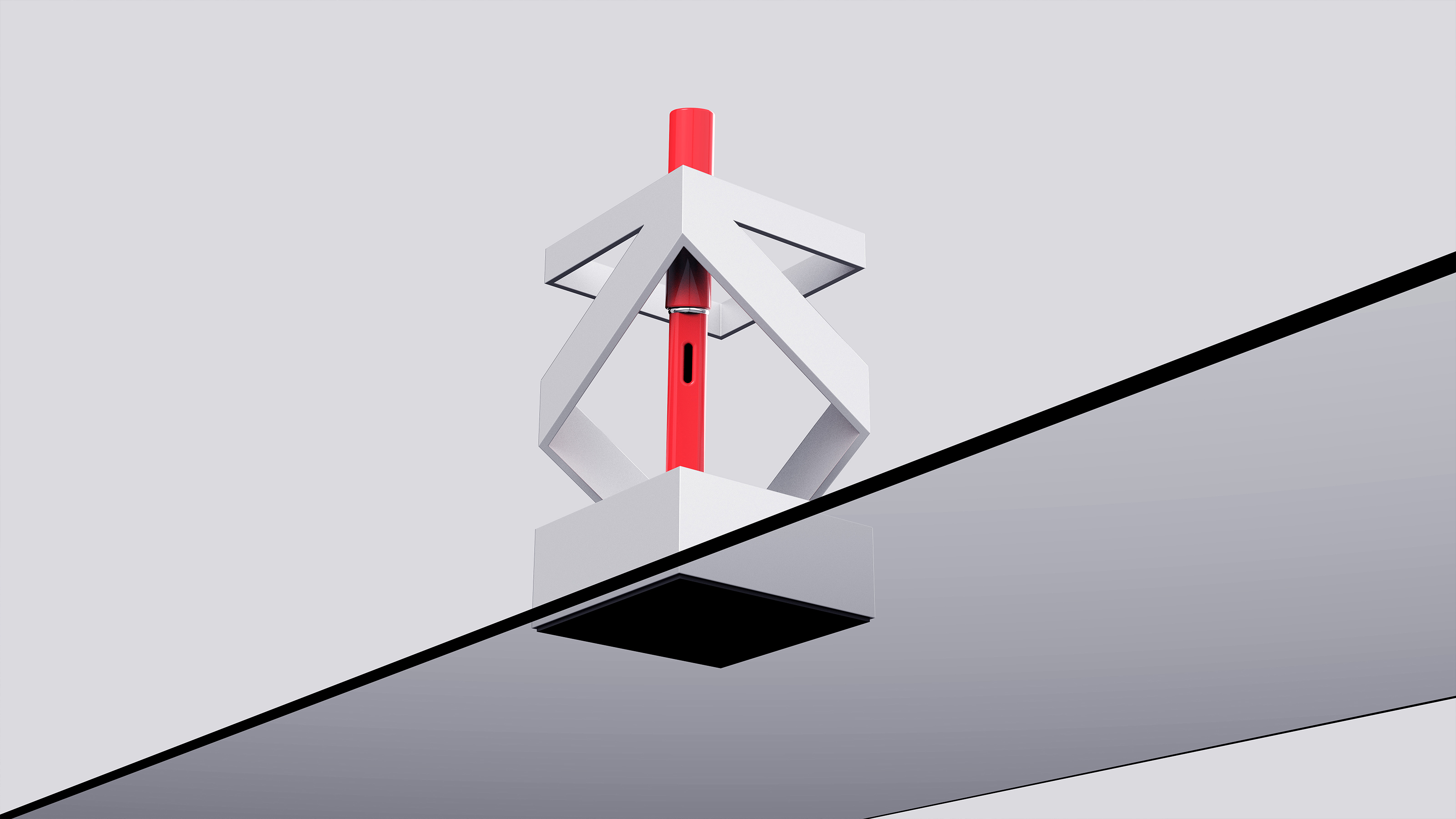 LOST CTRL，Aluminum alloy pen holder，