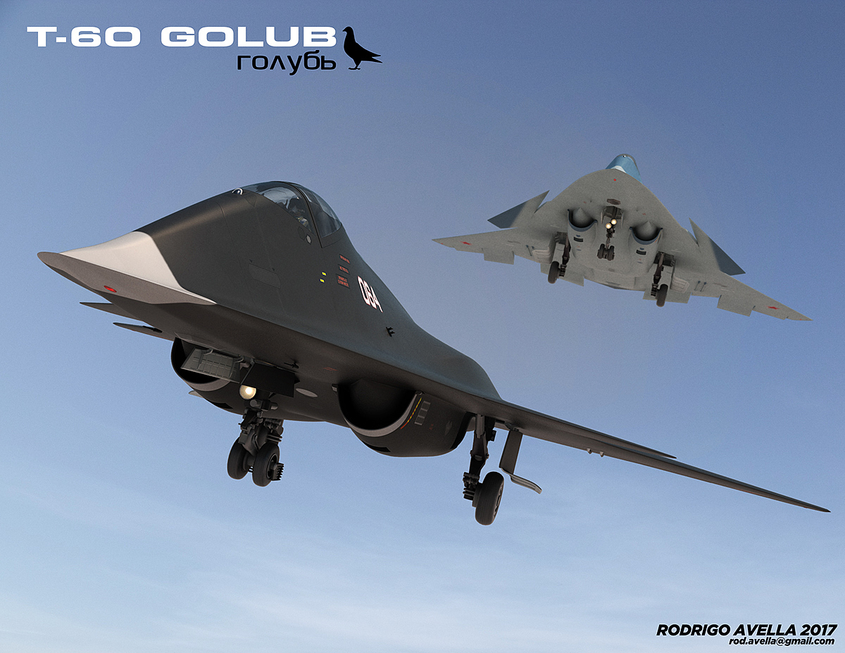 Russia，fighter，T-60 GOLUB，
