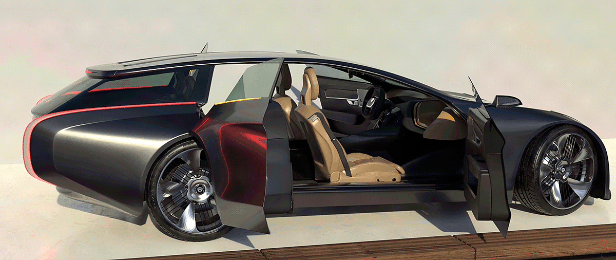 modern，LANCIA，Car，Appearance design，