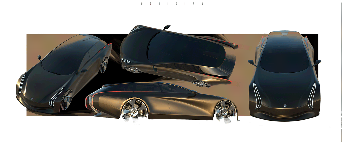 modern，LANCIA，Car，Appearance design，