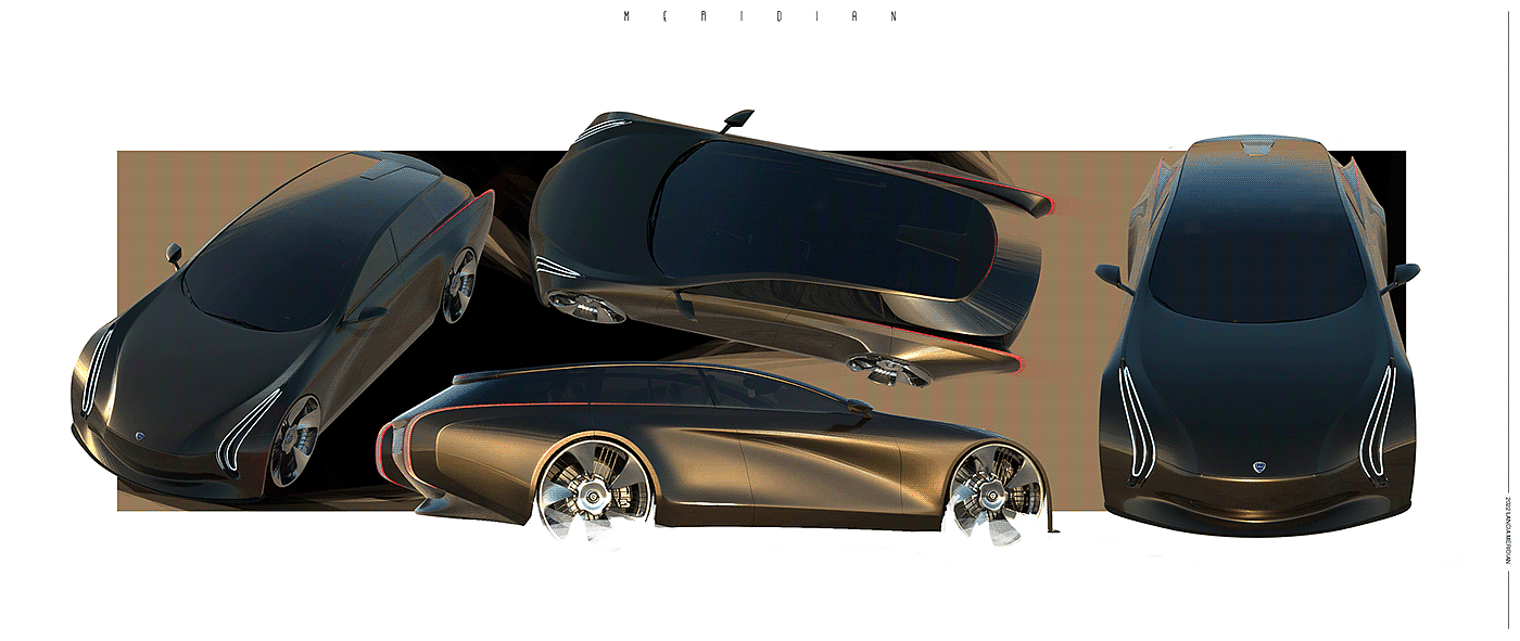 modern，LANCIA，Car，Appearance design，