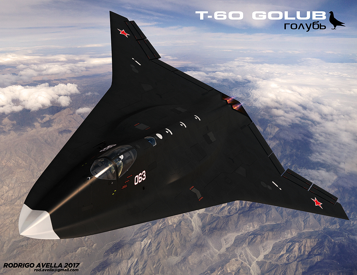 Russia，fighter，T-60 GOLUB，