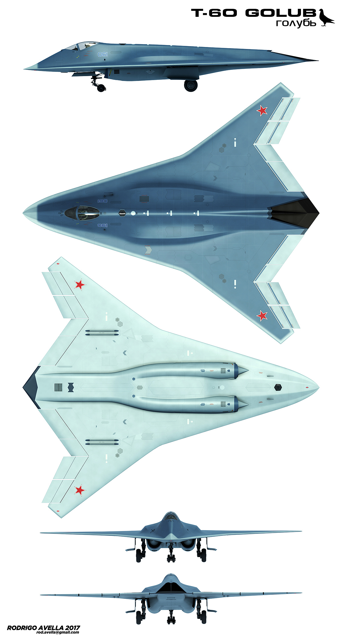 Russia，fighter，T-60 GOLUB，