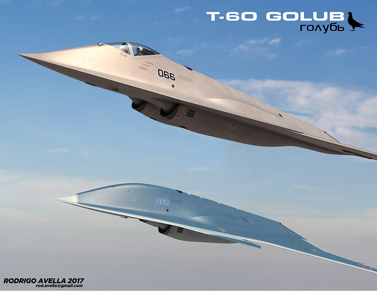 Russia，fighter，T-60 GOLUB，