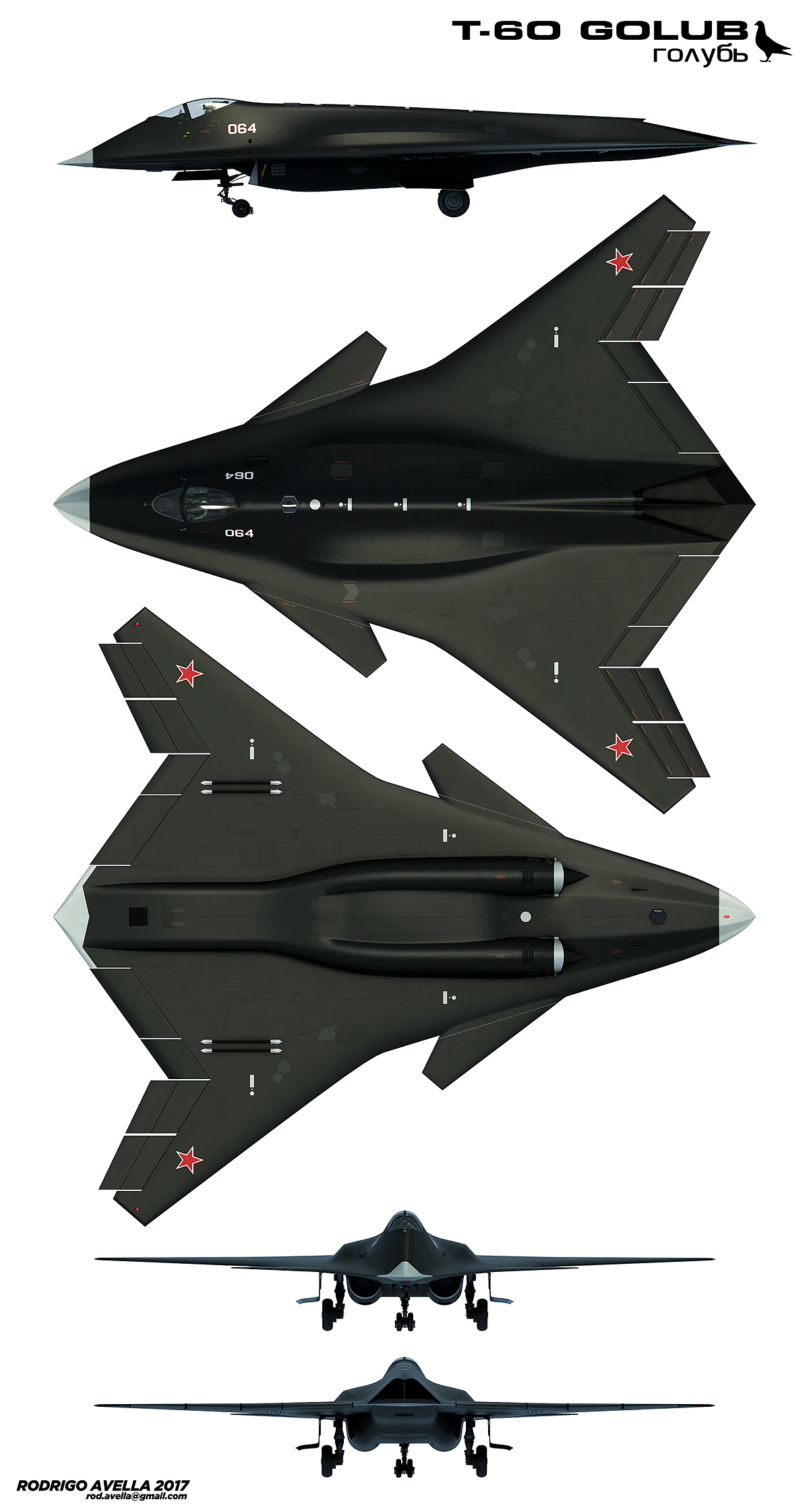Russia，fighter，T-60 GOLUB，