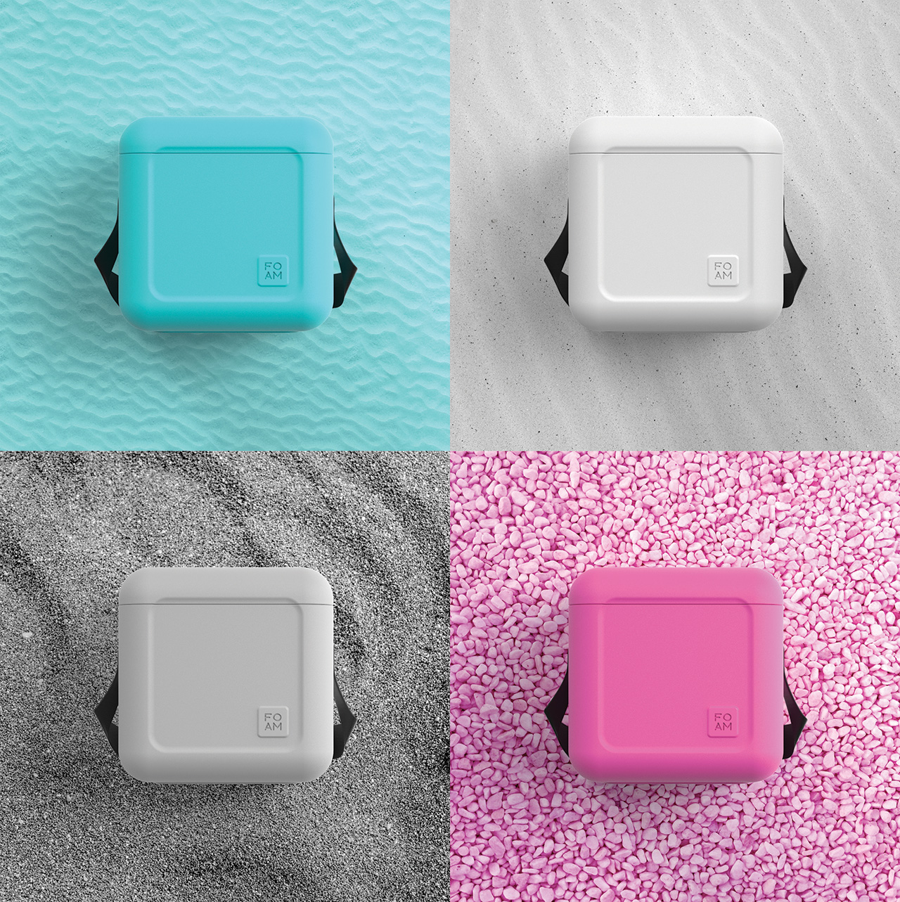 cooler，Foam cooler，EVA，product design，industrial design，foam，Design，cooling，