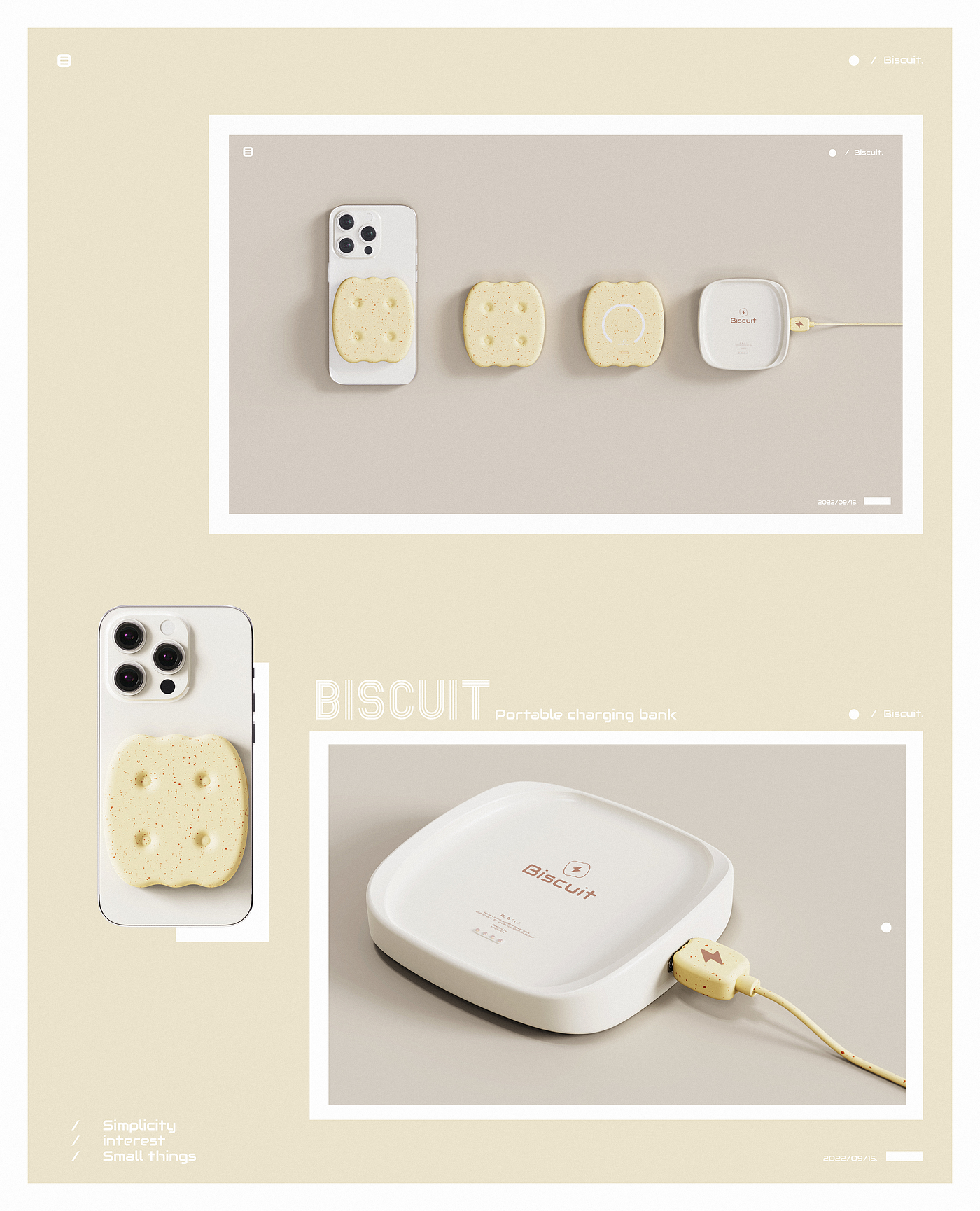 original，biscuit，portable battery，XIFENFEN，interest，