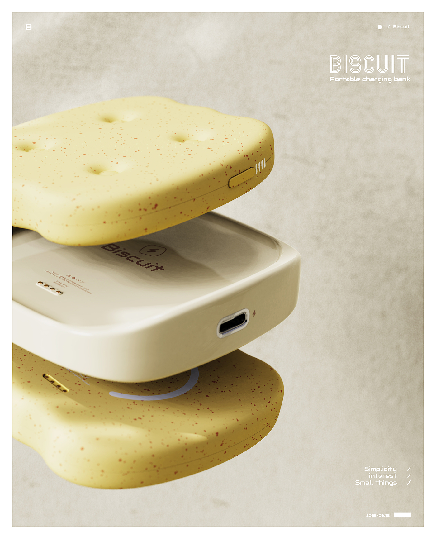 original，biscuit，portable battery，XIFENFEN，interest，