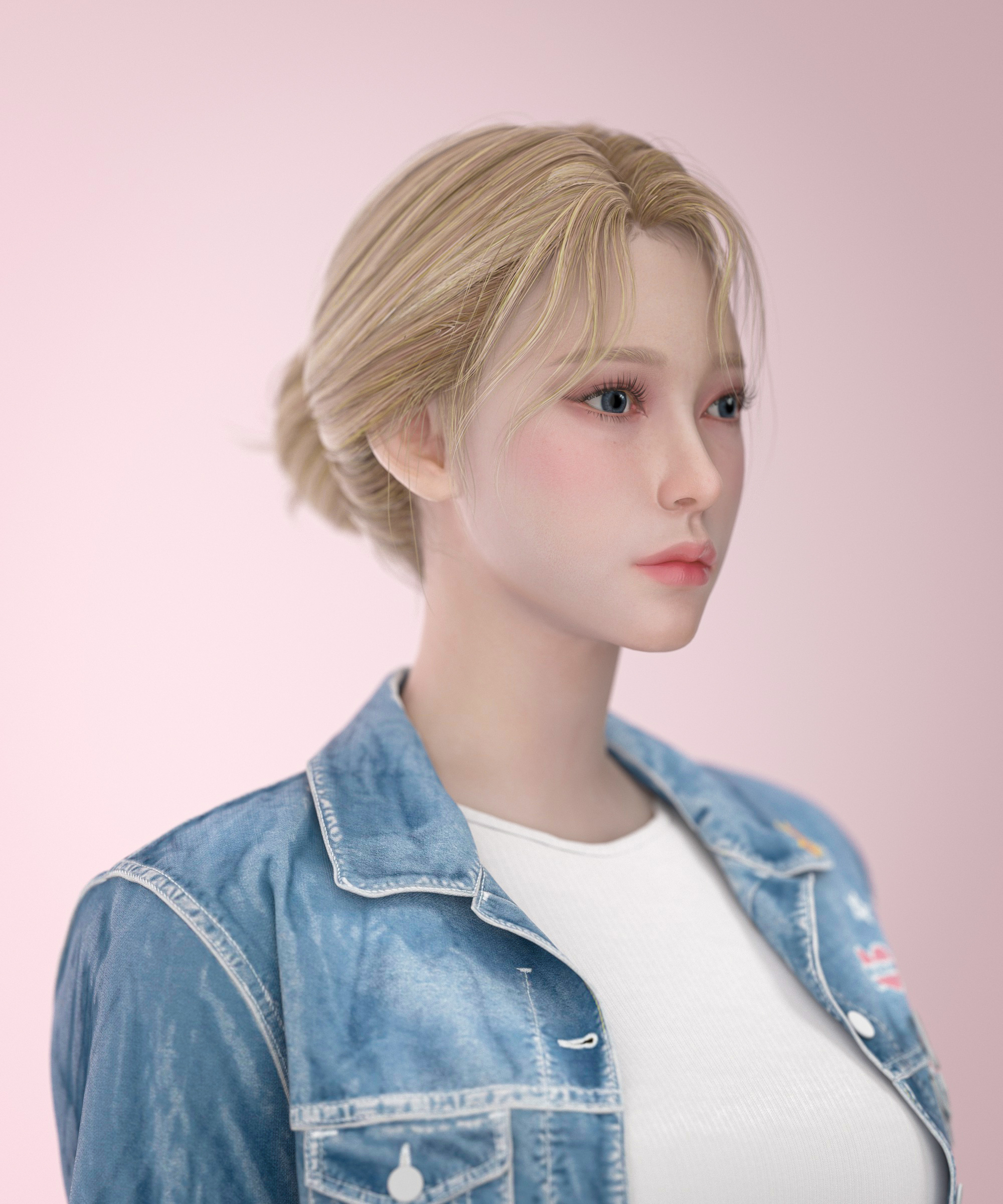 portrait，Render，scene，Dirty old，