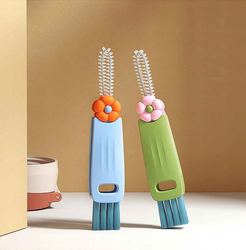 Cup lid brush，clean，brush，multi-function，