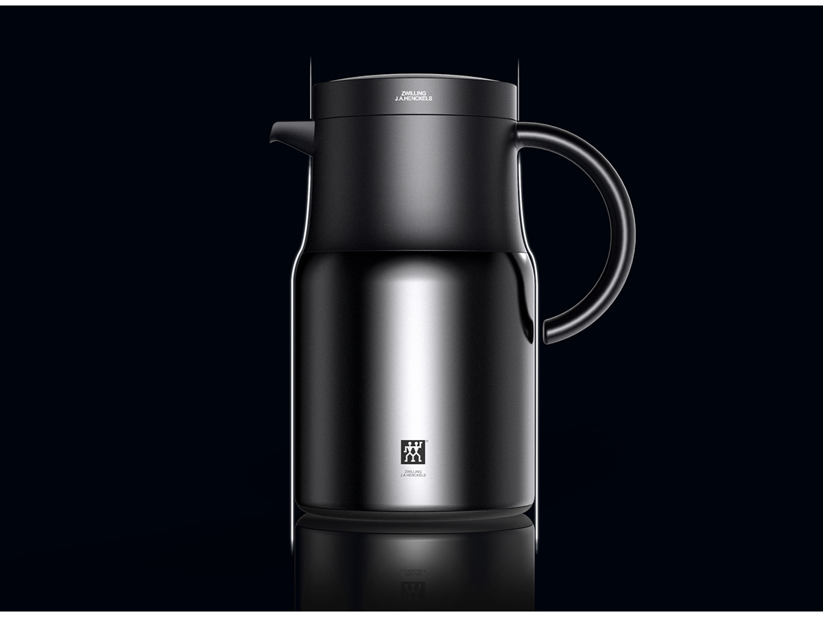 industrial design，packing design，Thermal insulation kettle，