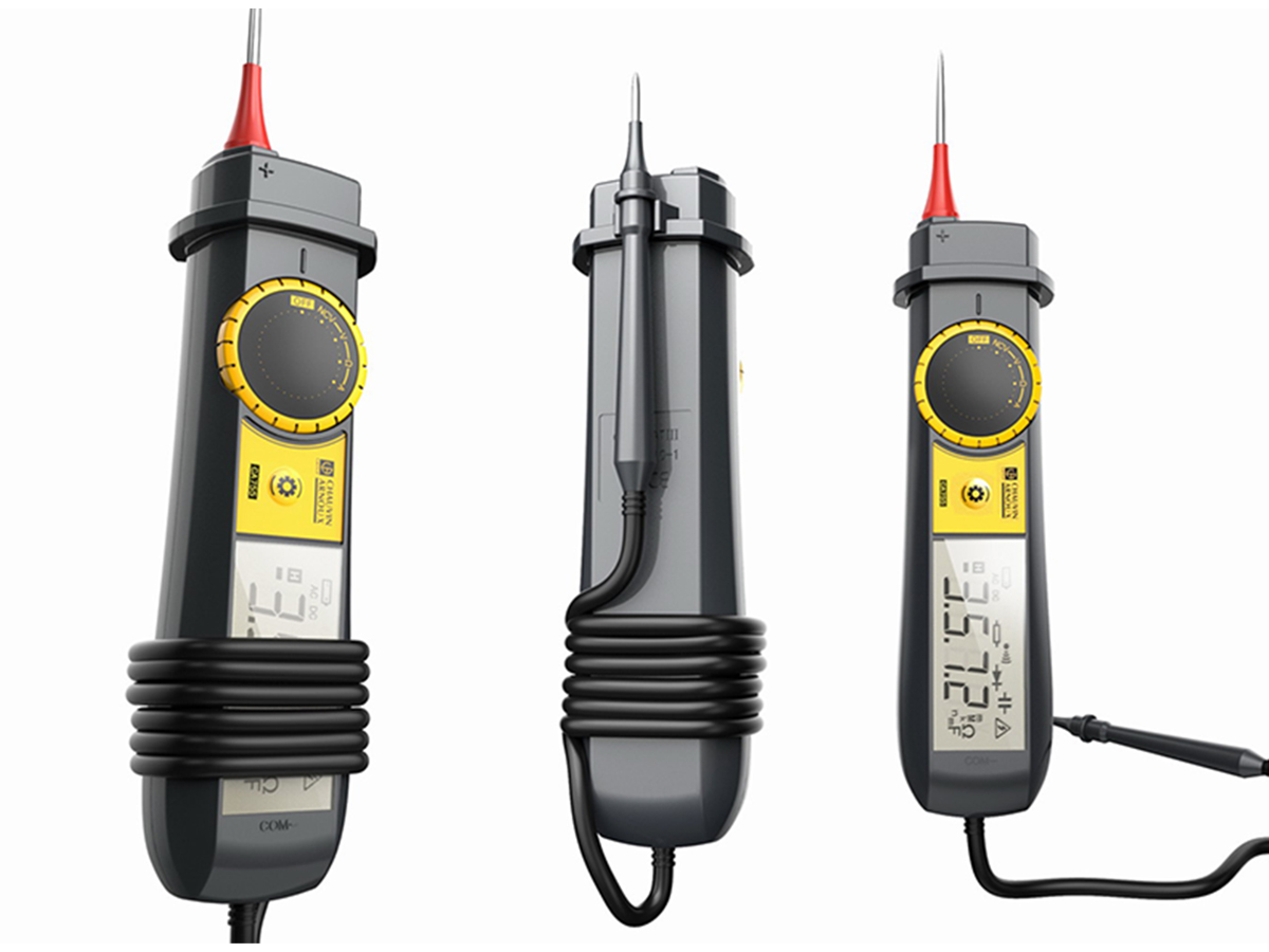 industrial design，Appearance design，packing design，Voltage detector，