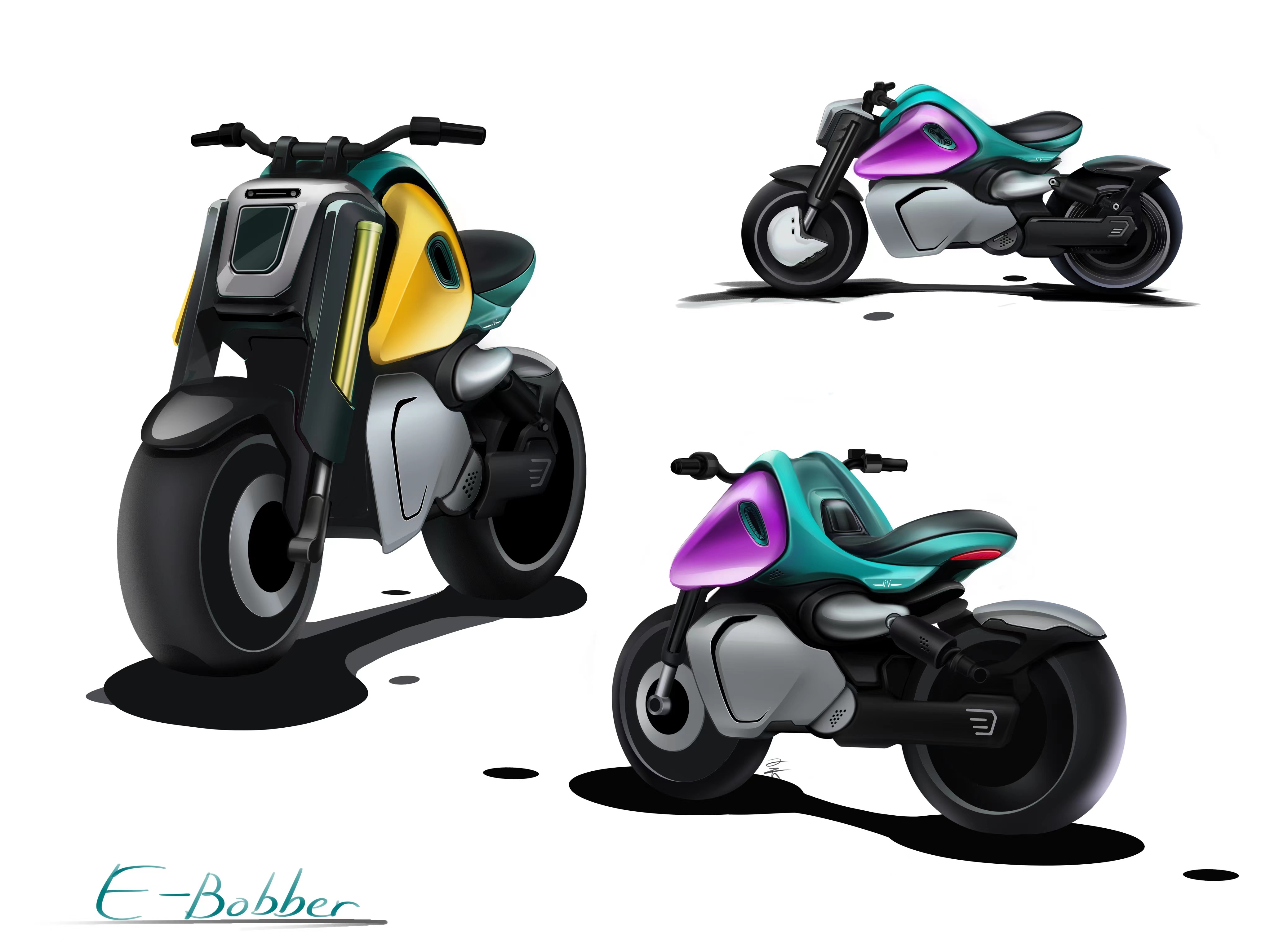 motorcycle，Electric vehicle，Vehicle design，