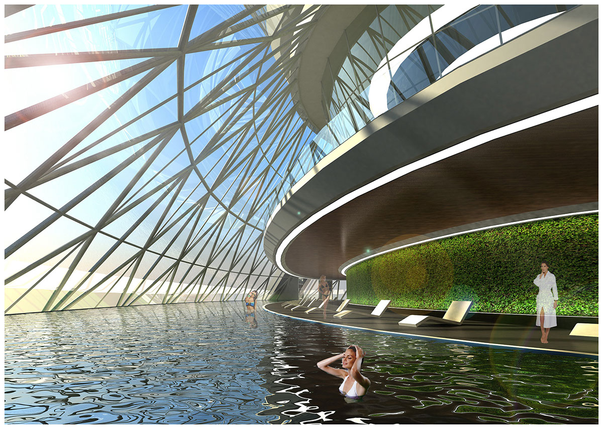 Architecture，airport，future，