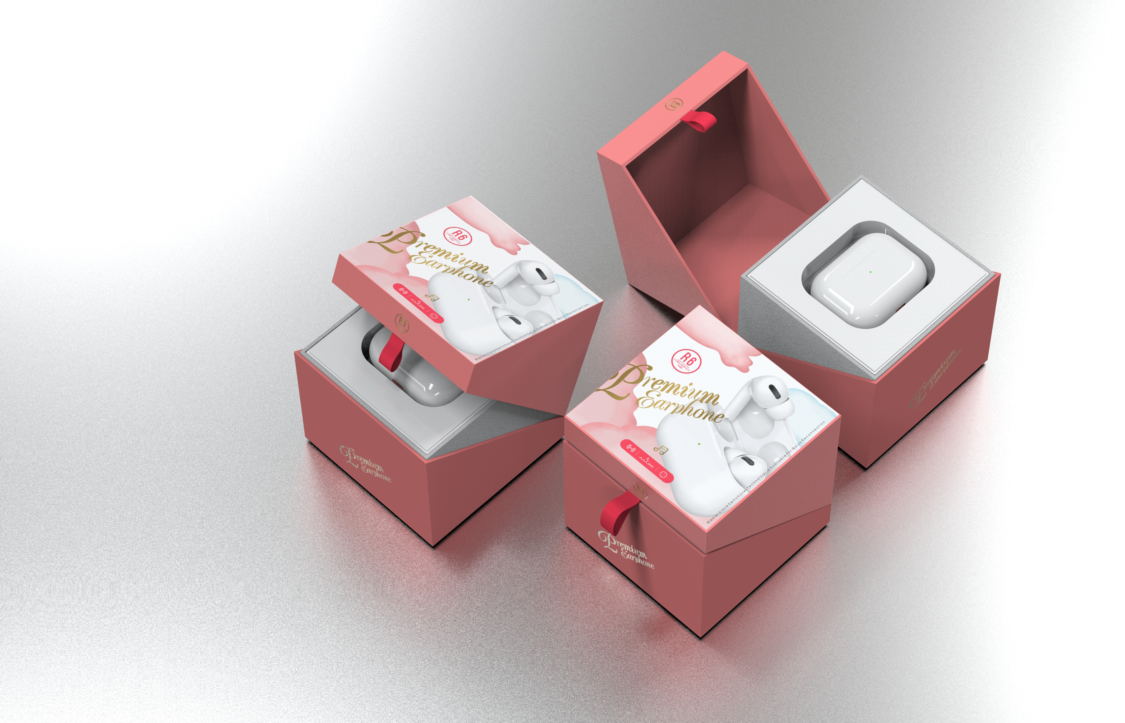 Wireless Bluetooth，Bluetooth headset，3C digital，packing design，Brand design，Digital packaging，Mobile Accessories，Accessories packaging，