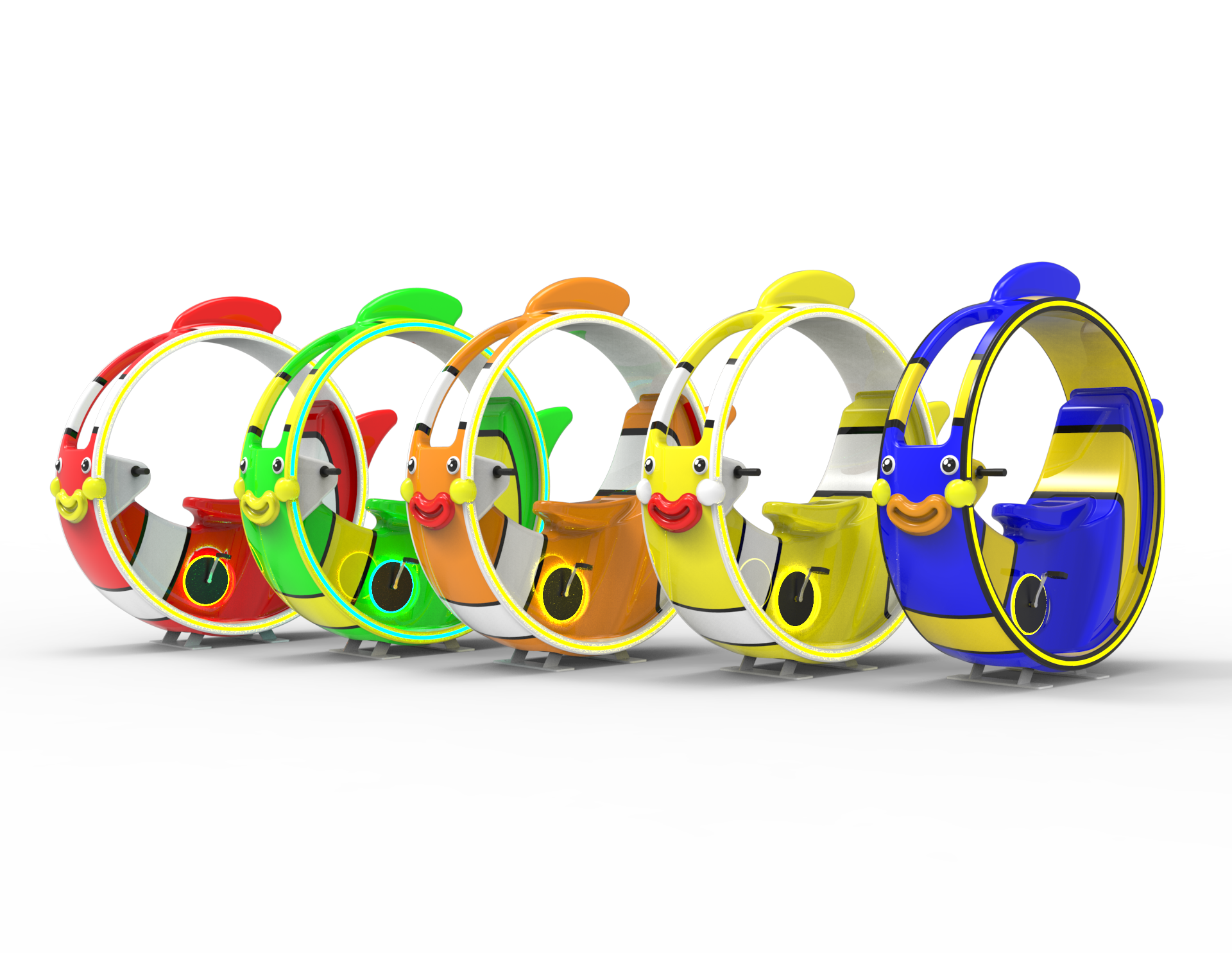 Game consoles, amusement equipment, unpowered amusement machines, outdoor，