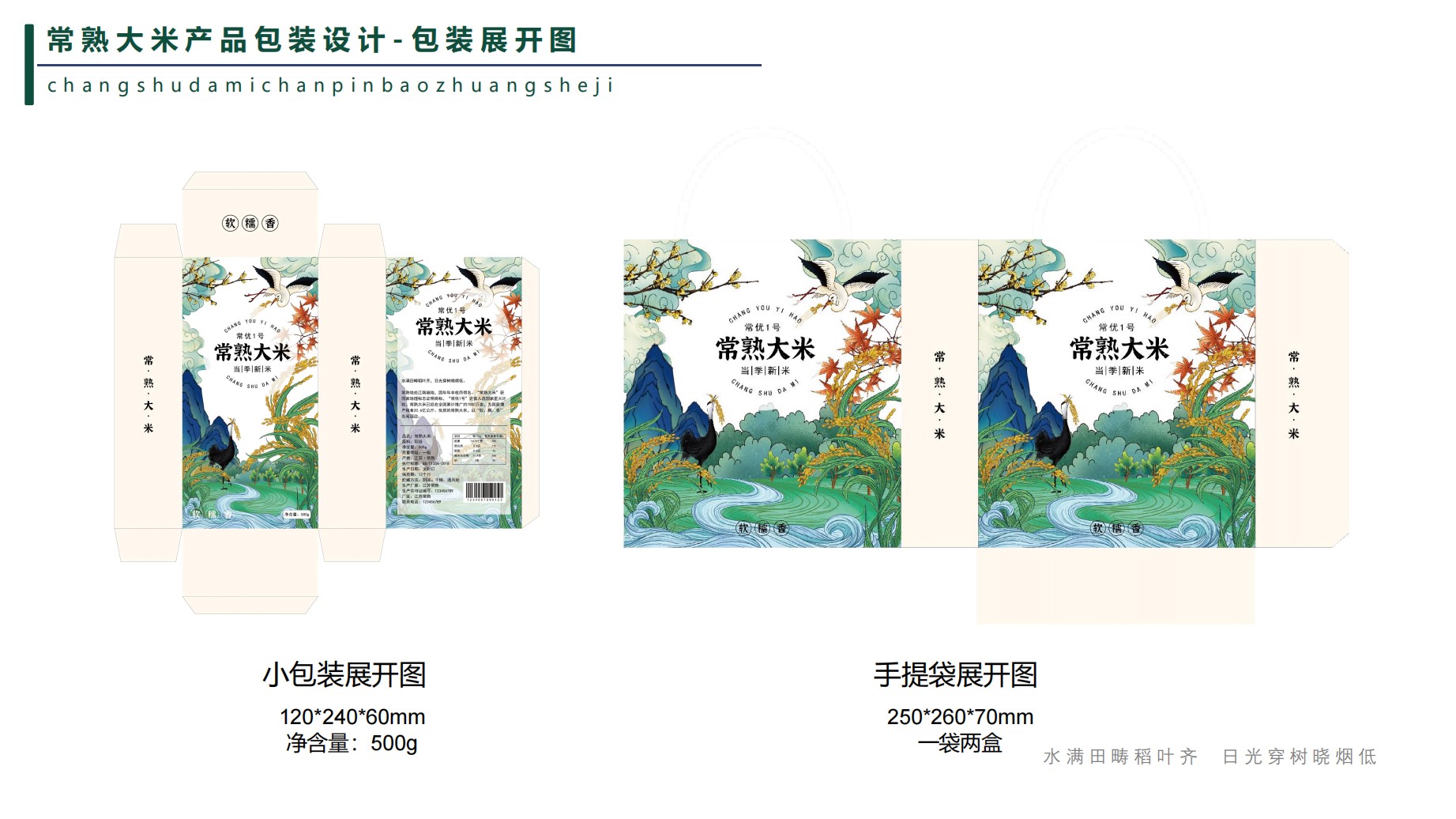 packing，rice，Hand drawn，