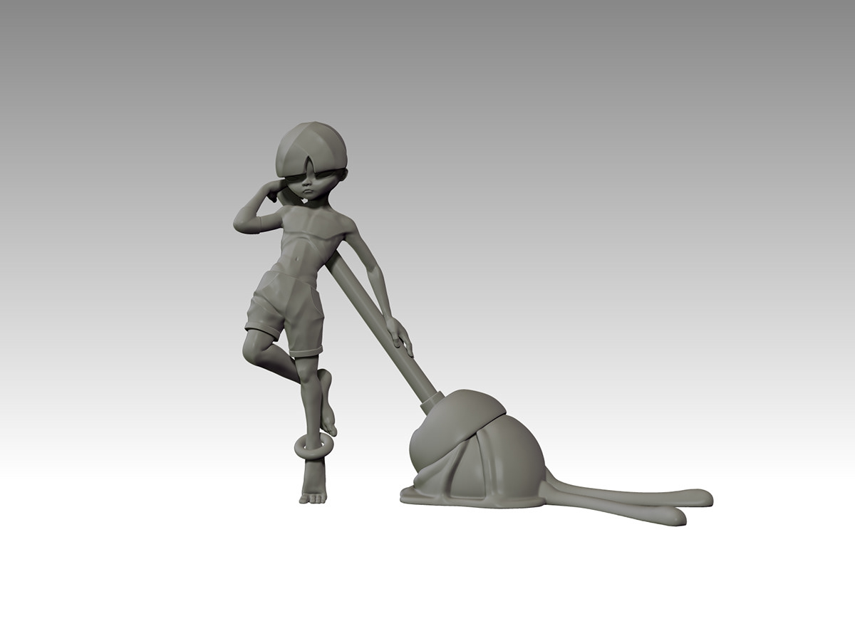 Sculpture，product design，Toys，Character design，Hudiky，