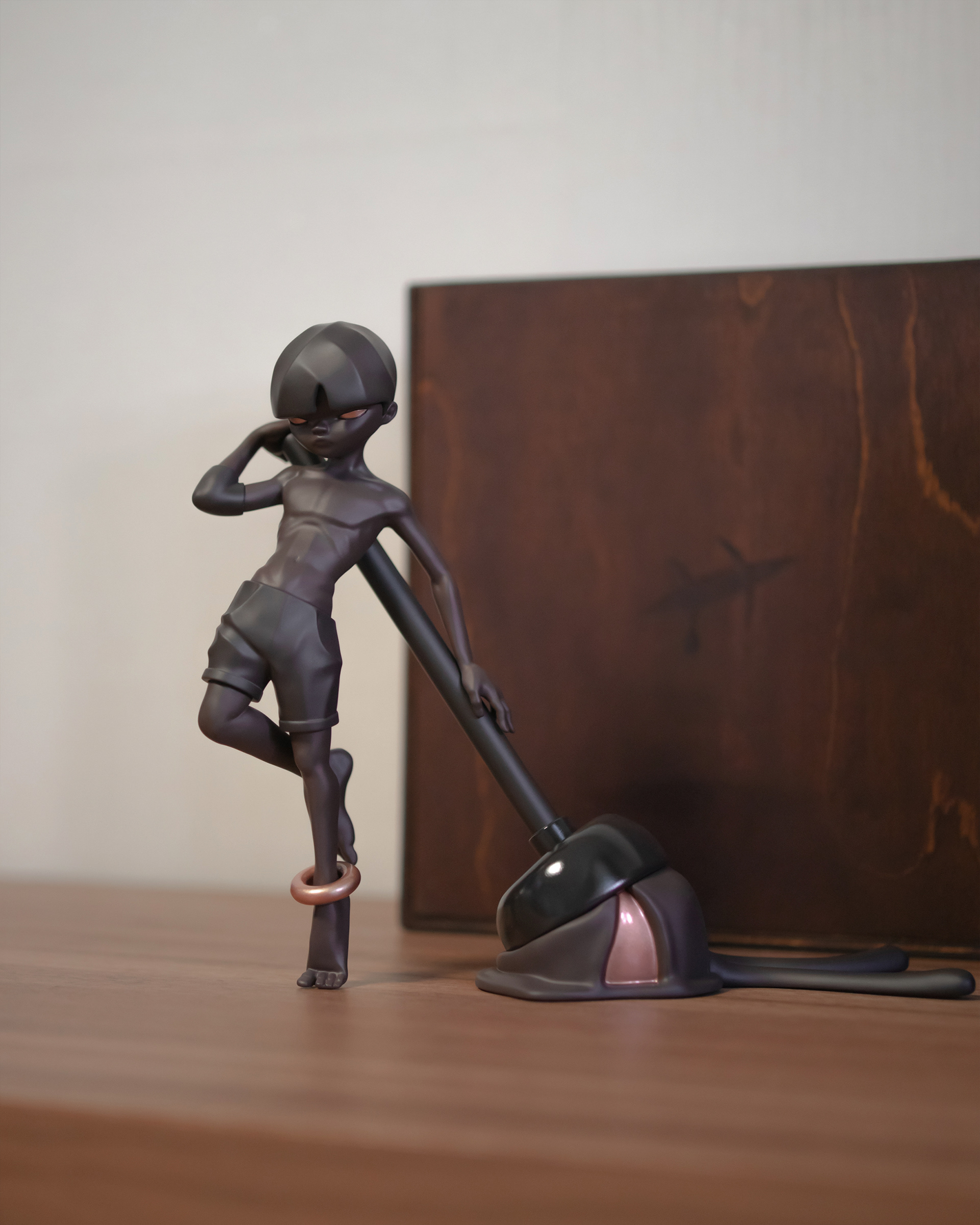 Sculpture，product design，Toys，Character design，Hudiky，