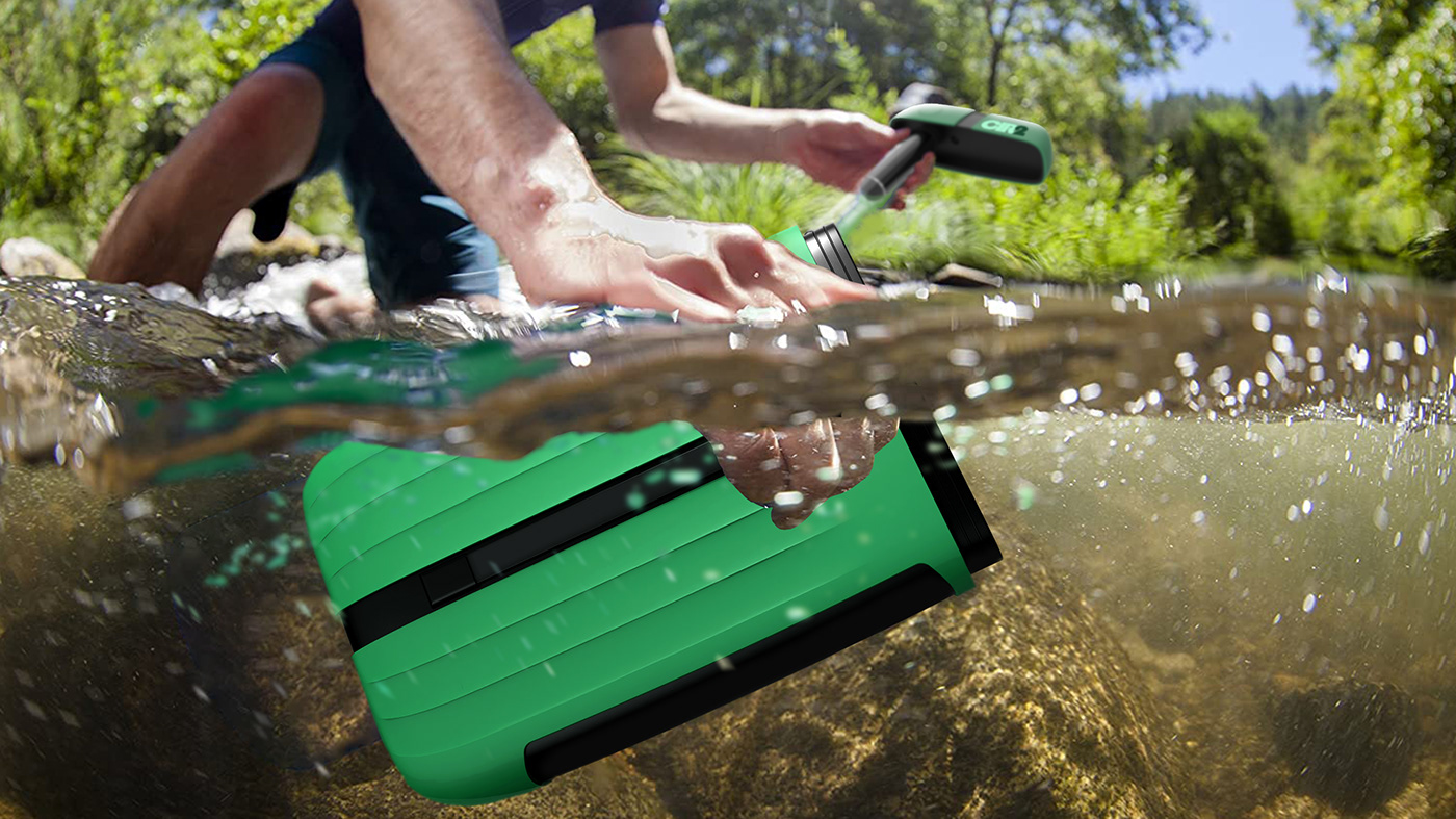 industrial design，CIR2，hike，kettle，