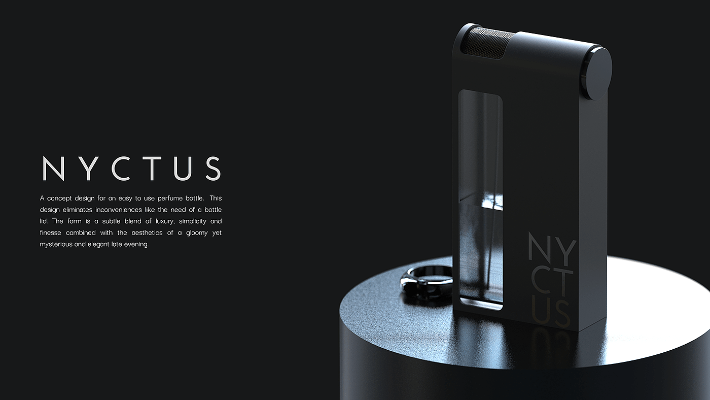 NYCTUS，Perfume bottle，concept，Art，brand，