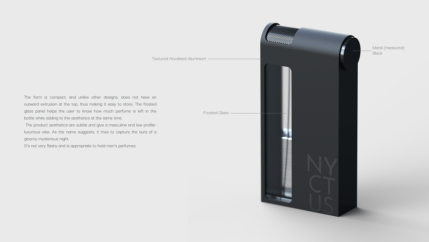 NYCTUS，Perfume bottle，concept，Art，brand，