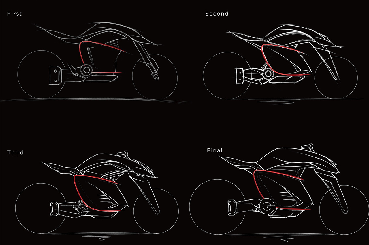 Bicycle，concept，tesla，industrial design，Futurism，