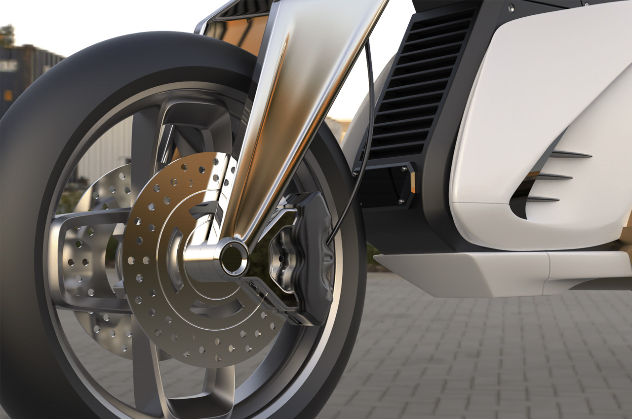 Bicycle，concept，tesla，industrial design，Futurism，