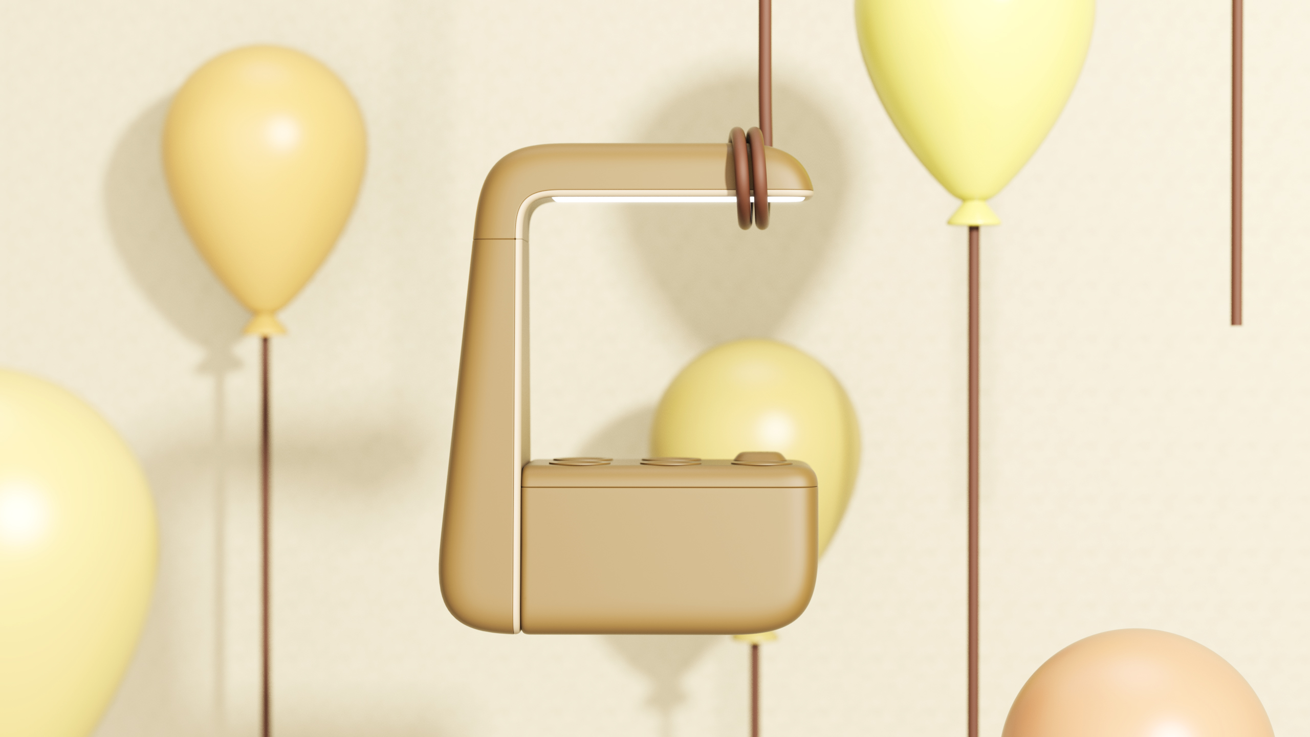 Children's Hydroponic Lamp，Appearance Design of Hydroponic Lamp，Original design，Simple wind hydroponic lamp，