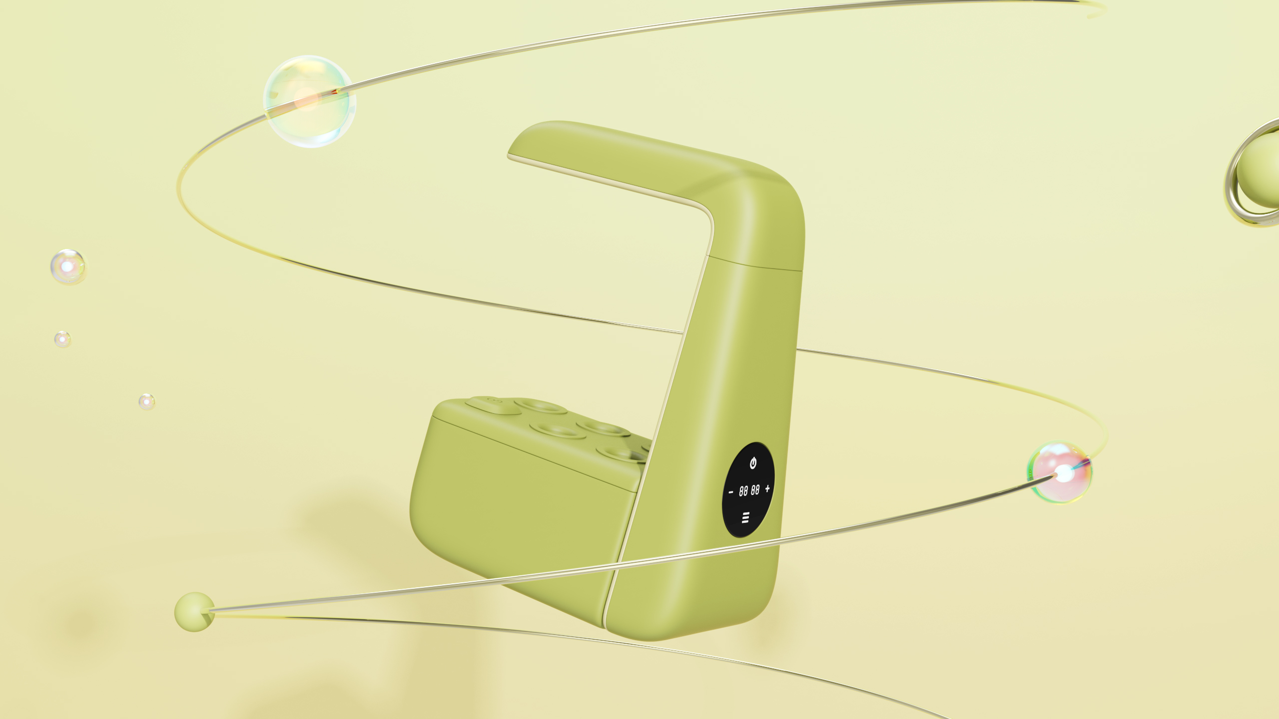 Children's Hydroponic Lamp，Appearance Design of Hydroponic Lamp，Original design，Simple wind hydroponic lamp，