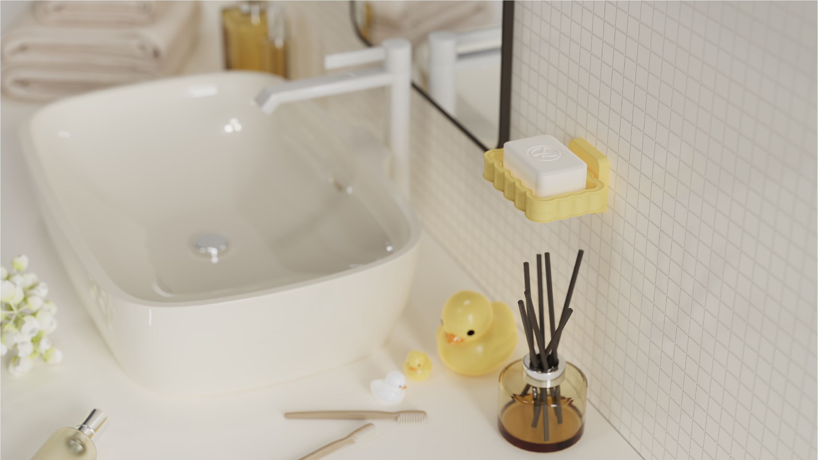 Soap，biscuit，Soap box，soap box，Milk yellow，