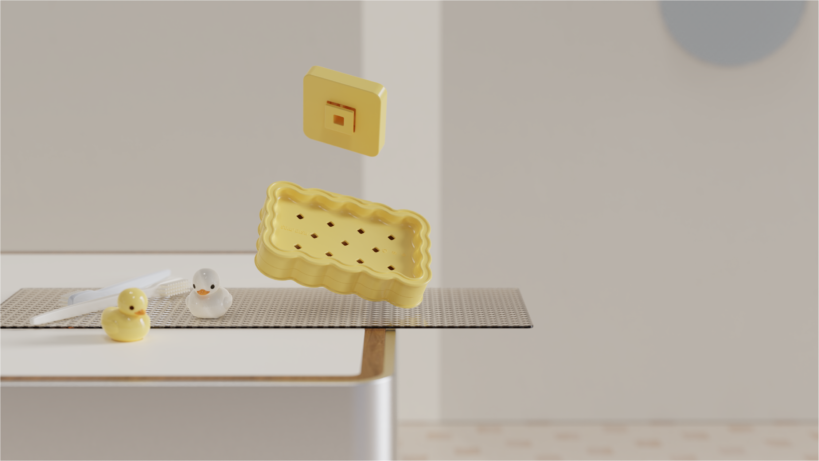 Soap，biscuit，Soap box，soap box，Milk yellow，