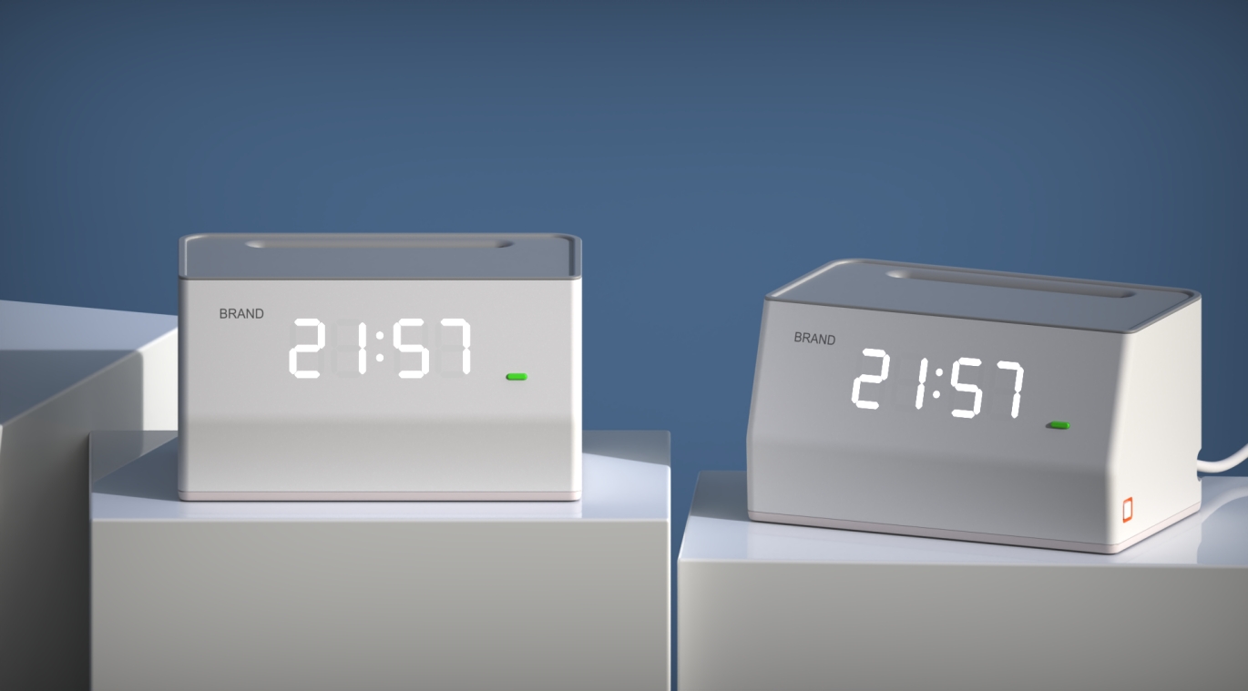 science and technology，Row and insert，Simplicity，fashion，Clock，