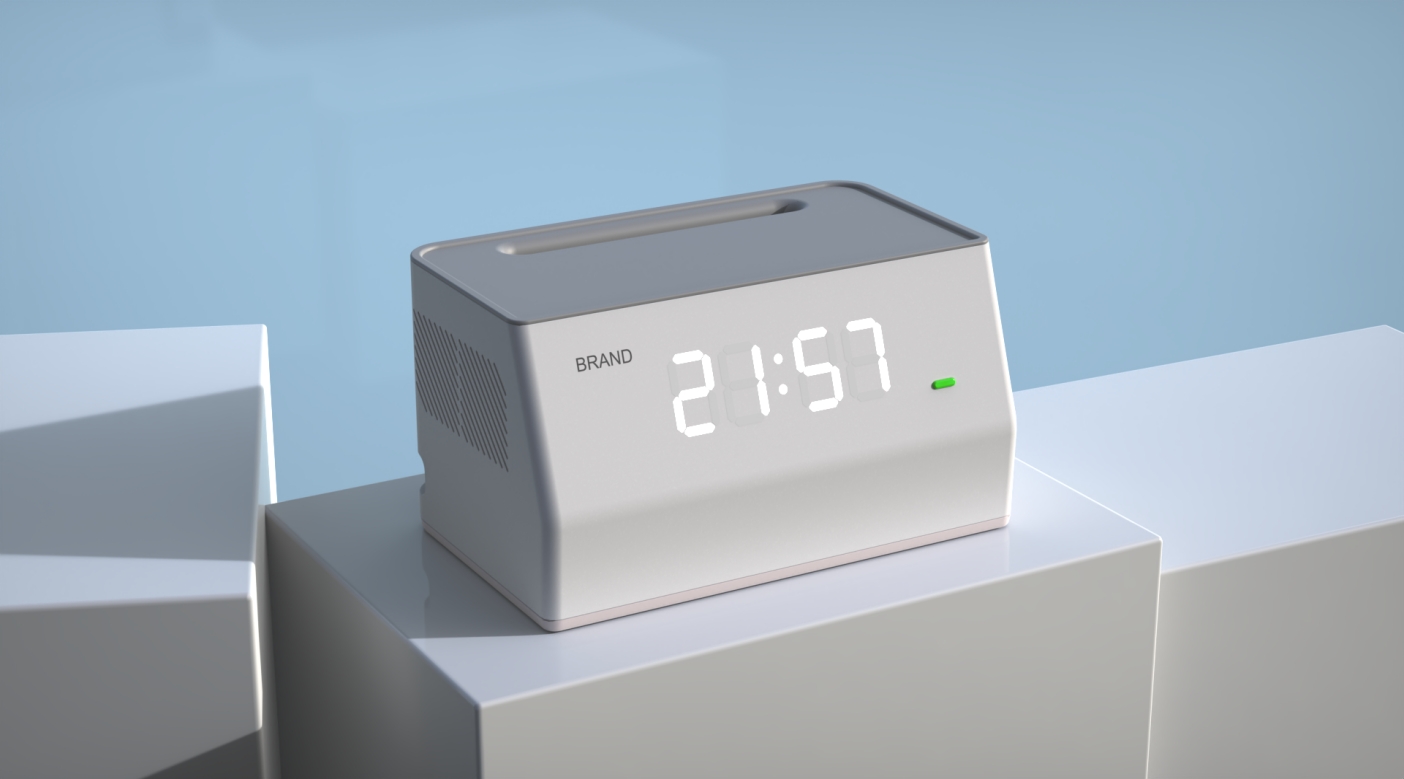 science and technology，Row and insert，Simplicity，fashion，Clock，