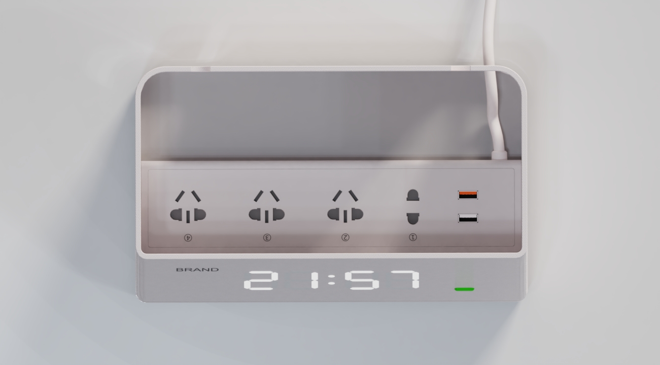 science and technology，Row and insert，Simplicity，fashion，Clock，