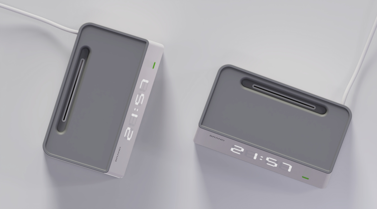 science and technology，Row and insert，Simplicity，fashion，Clock，