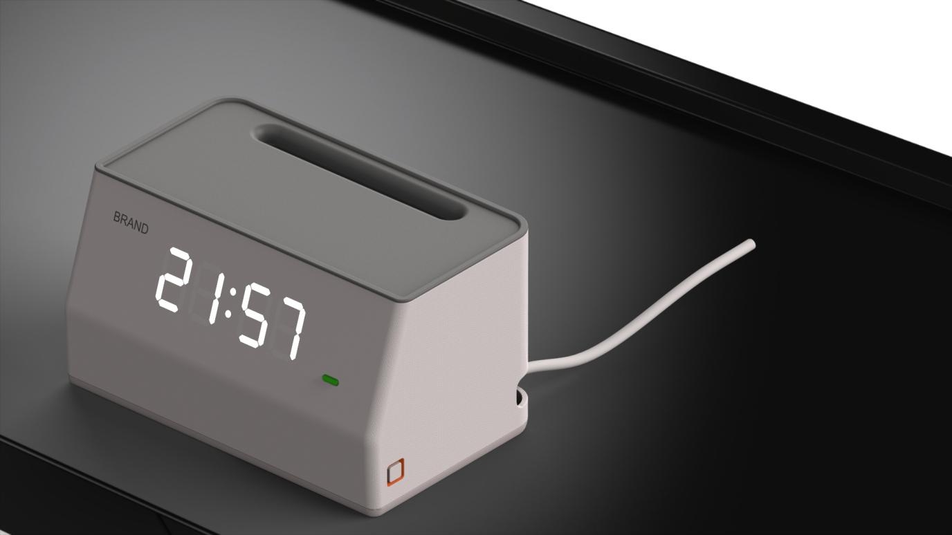 science and technology，Row and insert，Simplicity，fashion，Clock，