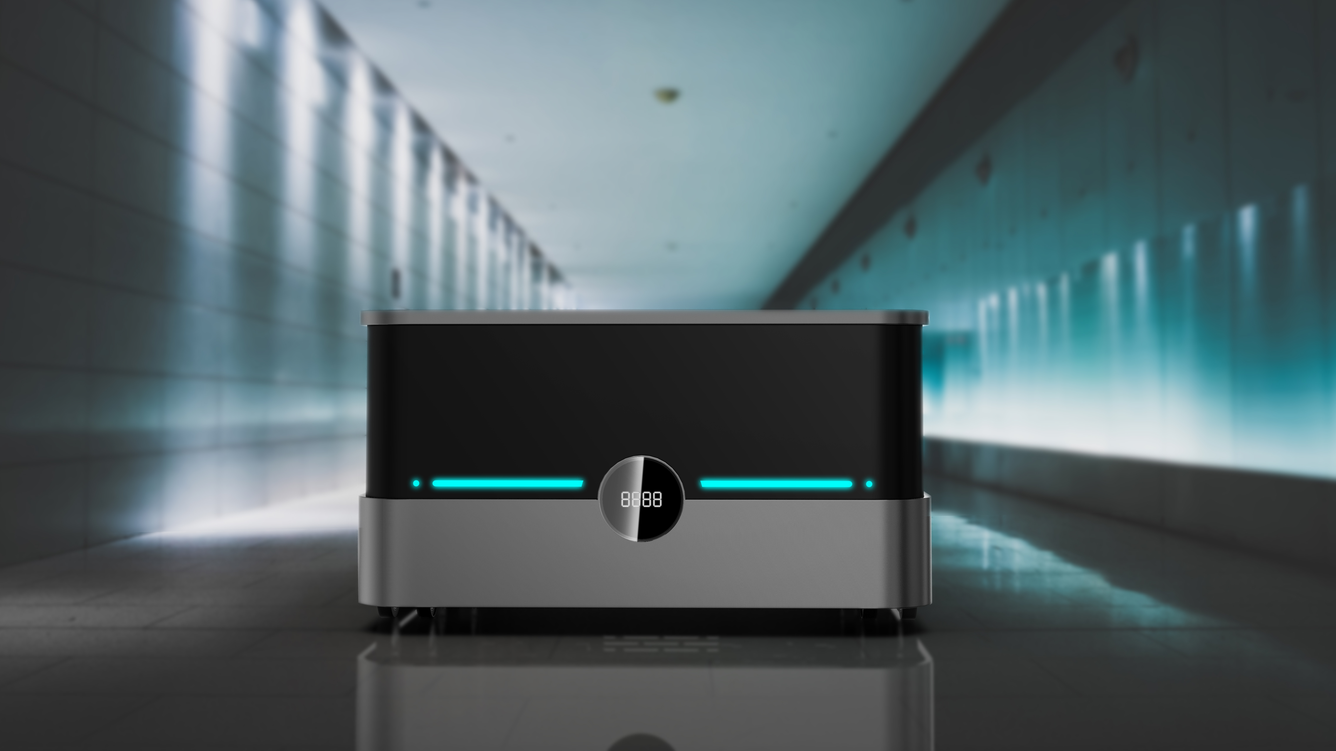 Intelligent delivery car design, industrial equipment design，