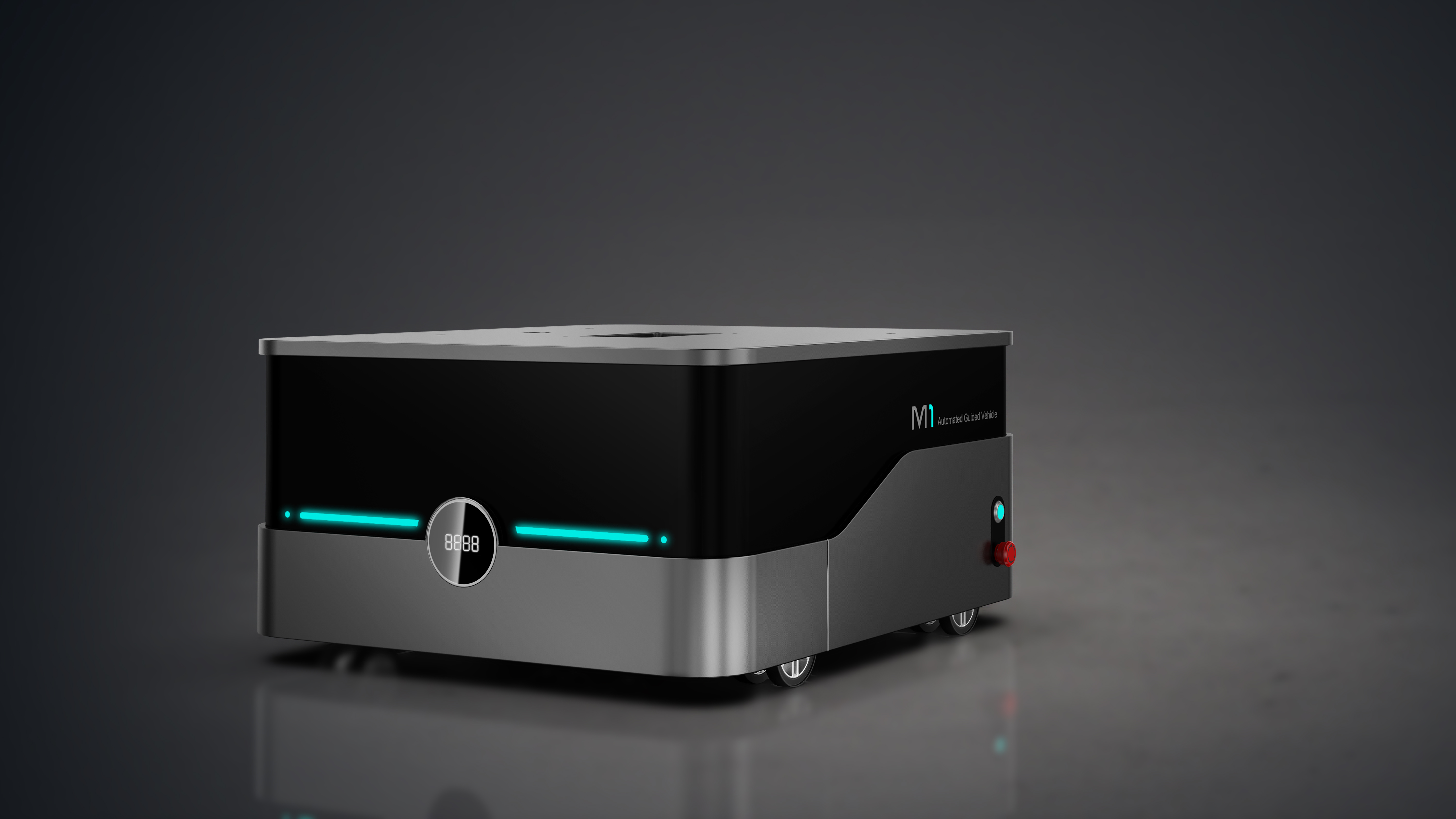 Intelligent delivery car design, industrial equipment design，