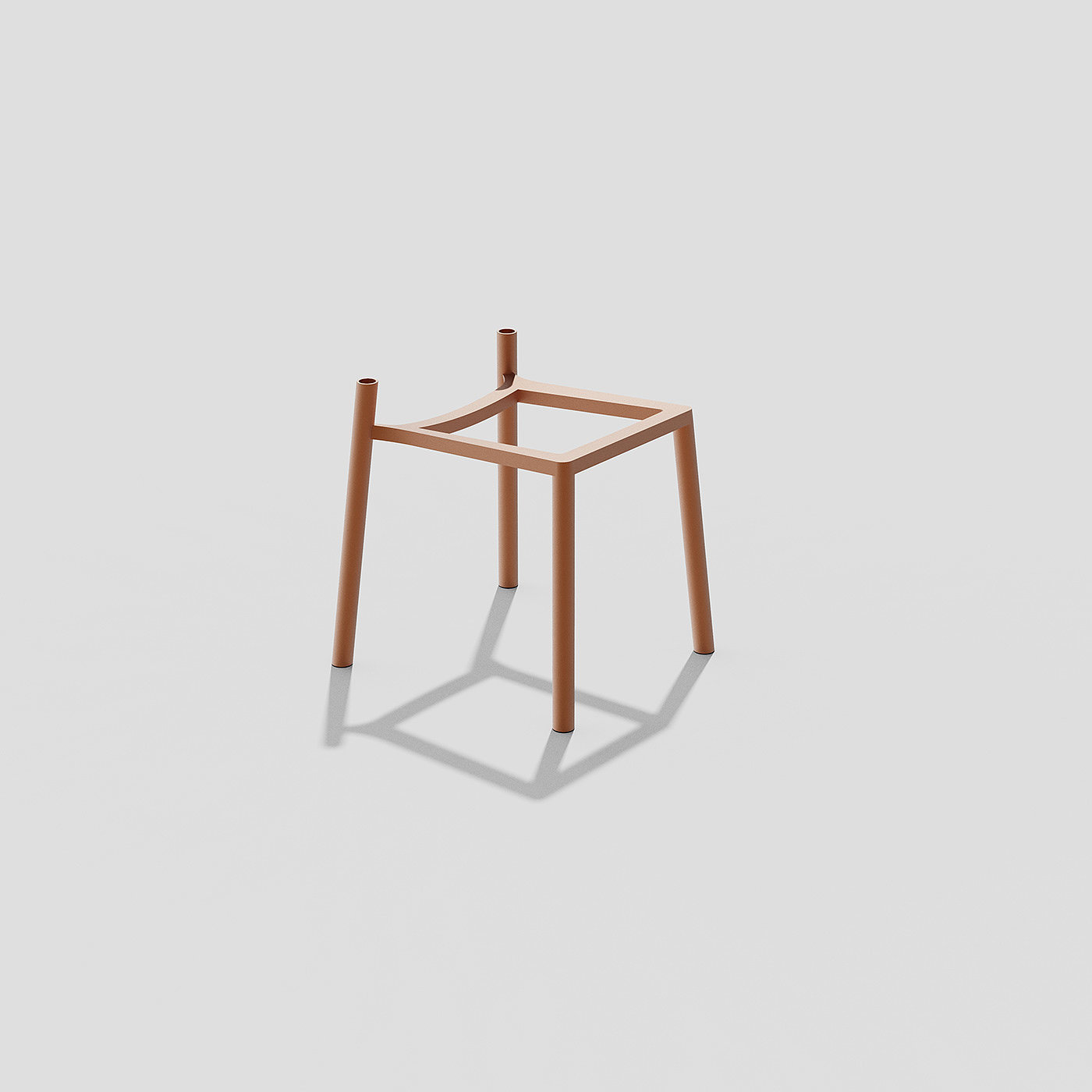 Aluminium stacked chair，Simplicity，delicate，chair，